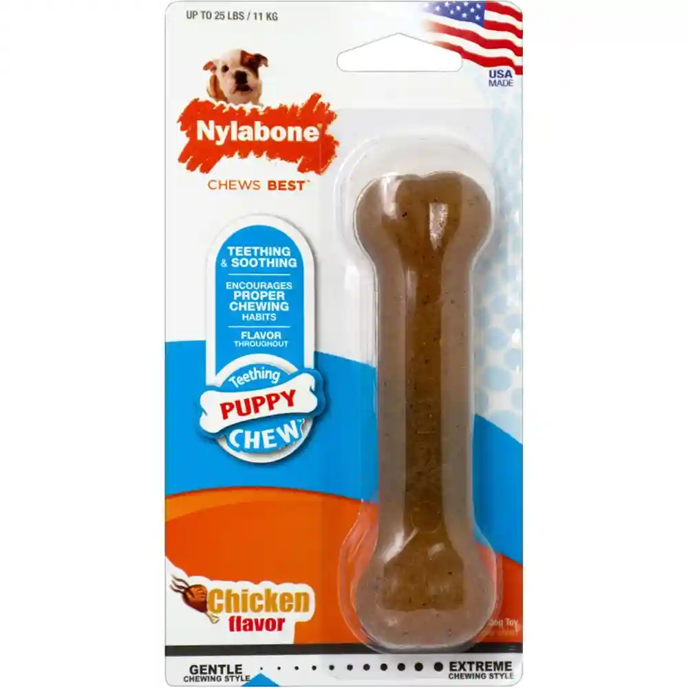 Nylabone Flexible Puppybone Regular (gumabone)
