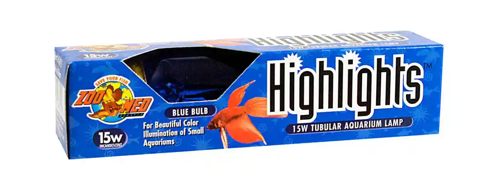 Incandescent 15 Watt Blue Highlights Bulb
