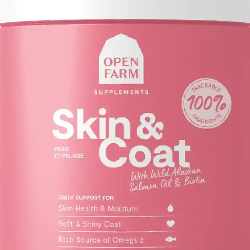 Openfarm Skin & Coat Chew Dog 90ct