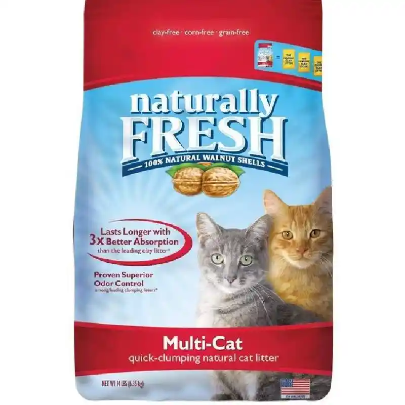 Naturally Fresh Multi Cat Clump Litter 14#