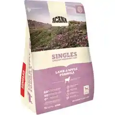Singles Limited Ingredient Dry Dog Food, Lamb & Apple, Biologically Appropriate & Grain Free 4.5-lb