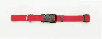 Adjustable Dog Collar With Plastic Buckle, Hunter, 3/4" X 14"-20"