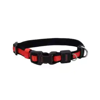 Adjustable Collar, Red, 1" X 14"-20"