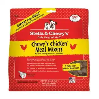 Meal Mixers Freeze Dried Raw Chewy's Chicken Grain Free Dog Food Topper 18-oz