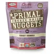 Freeze Dried Nuggets Grain Free Turkey Formula Cat Food 14-oz