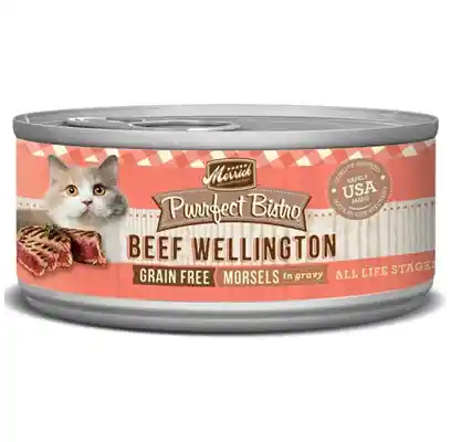 Purrfect Bistro Grain-free Chicken Casserole Morsels In Gravy Canned Cat Food 5.5-oz