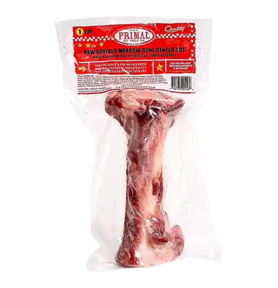 Primal Raw Buffalo Marrow Bone Center Cut