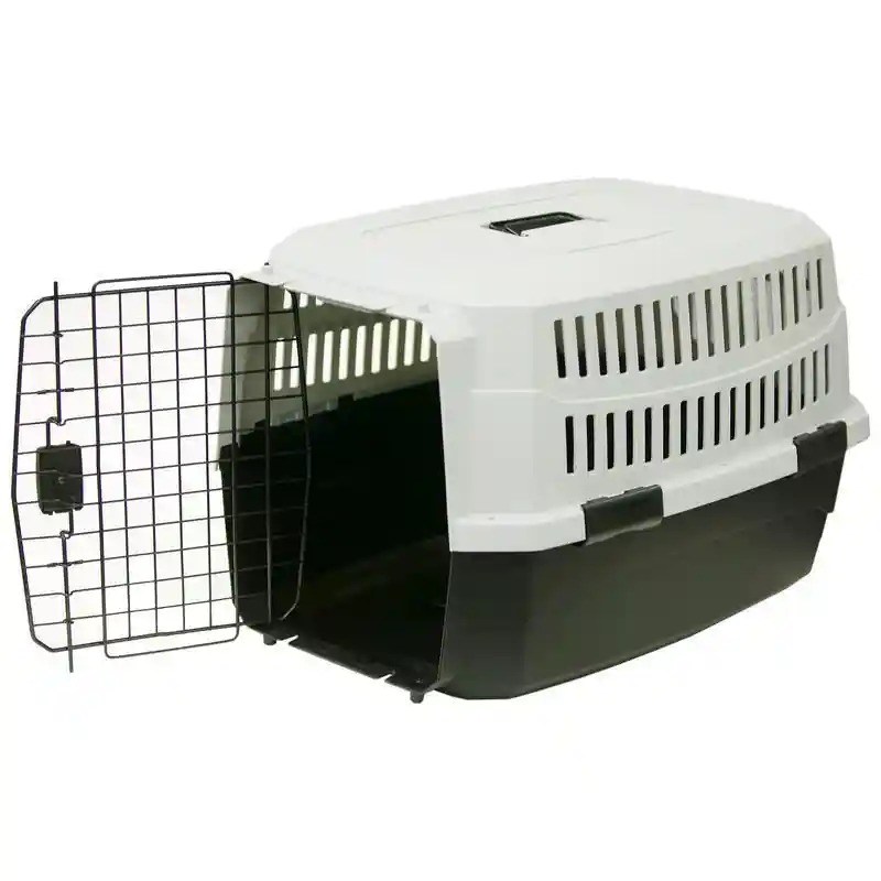Pet Kennel Black/gray Small 23 Inch