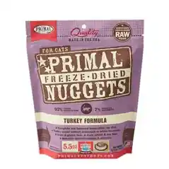 Freeze Dried Nuggets Grain Free Turkey Formula Cat Food 5.5-oz