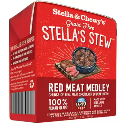 Stella's Stew Red Meat Medley Wet Dog Food 11-oz