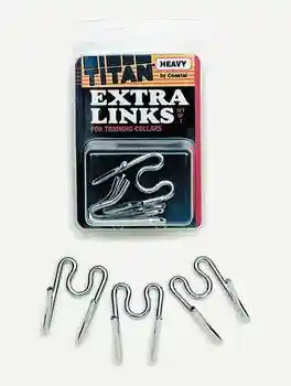Extra Links For Dog Prong Training Collars, Chrome, 2.0 Mm