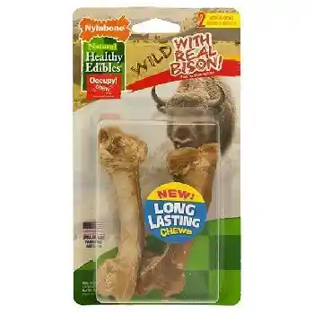 Nylabone Wild Bison Med 2ct;