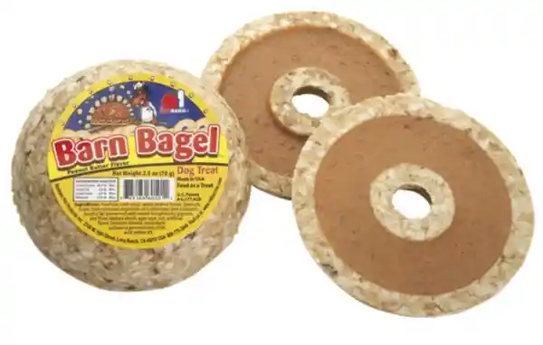 Redbarn Treat Bagel With Peanut Butter 2.5 Oz