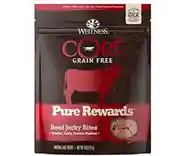Core Natural Grain Free Pure Rewards Beef Recipe Jerky Bites Dog Treats 4-oz