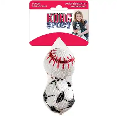 Kong Toy Sport Balls Large 2 Pack