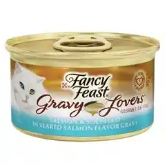 Friskies Gravy Lover Salmon/rice 3 Oz