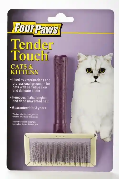 Tender Touch Slicker Wire Brush For Cats