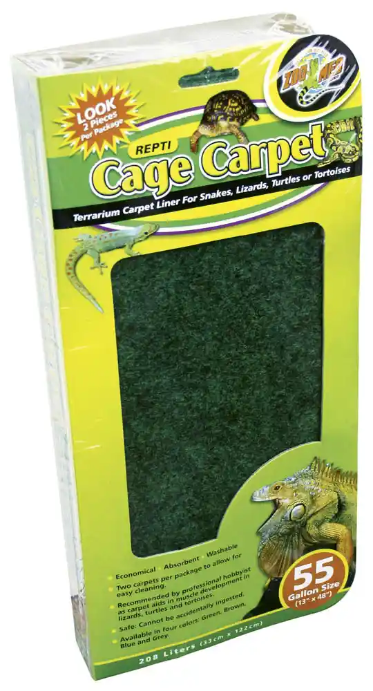 Zoomed Carpet 24x12" Green 2 Pack