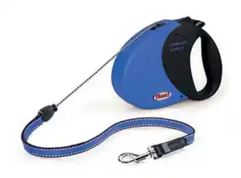 Explore Softgrip Leash Blue/black Medium/26'