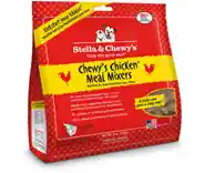 Meal Mixers Freeze Dried Raw Chewy's Chicken Grain Free Dog Food Topper 18-oz