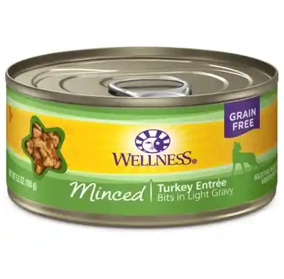 Wellness Can Cuts Minced Turkey 5.5 Oz