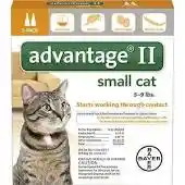 Advantage Ii Cat Small 5-9 Lbs. 4 Pk