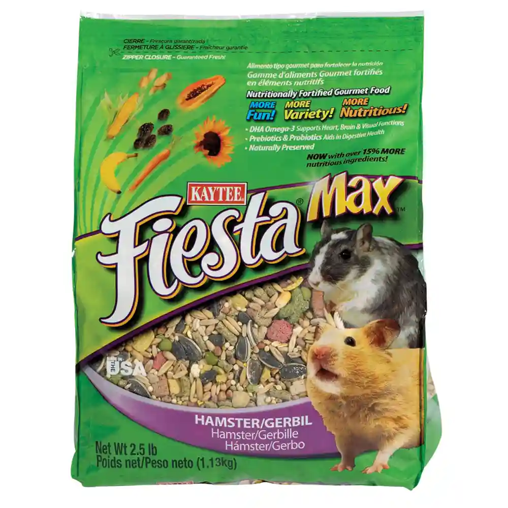 Kaytee Fiesta Hamster/gerbil Food 2.5 Lbs