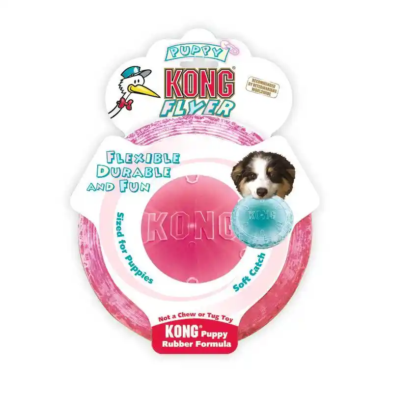 Kong Flyer Puppy Assorted Colors