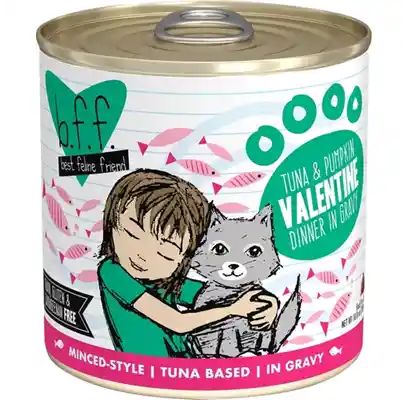 Bff Tuna & Pumpkin Valentine Canned Cat Food 10-oz