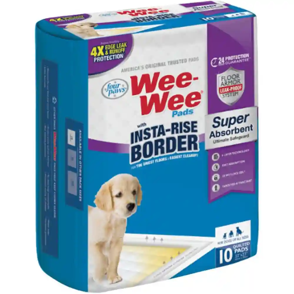 Wee-wee Insta-rise Border Pad