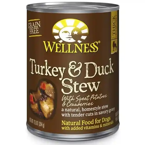 Wellness Dog Stew Turkey & Duck 12.5 Oz