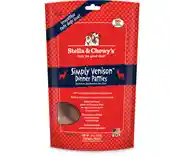 Dinner Patties Simply Venison Blend Grain Free Freeze Dried Raw Dog Food 14-oz