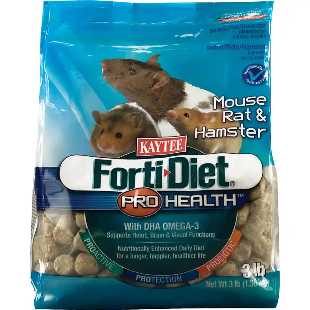 Kaytee Food Forti Ph Mouse & Rat 3 Lbs