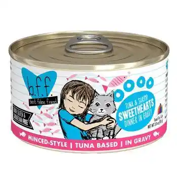 Bff Tuna & Shrimp Sweethearts Canned Cat Food 3-oz