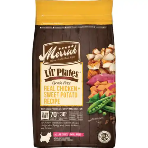 Lil' Plates Grain Free Chicken & Sweet Potato Recipe With Raw Bites Dry Dog Food 10-lb