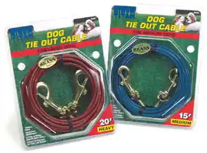 Medium Cable Dog Tie Out, Medium, 10'