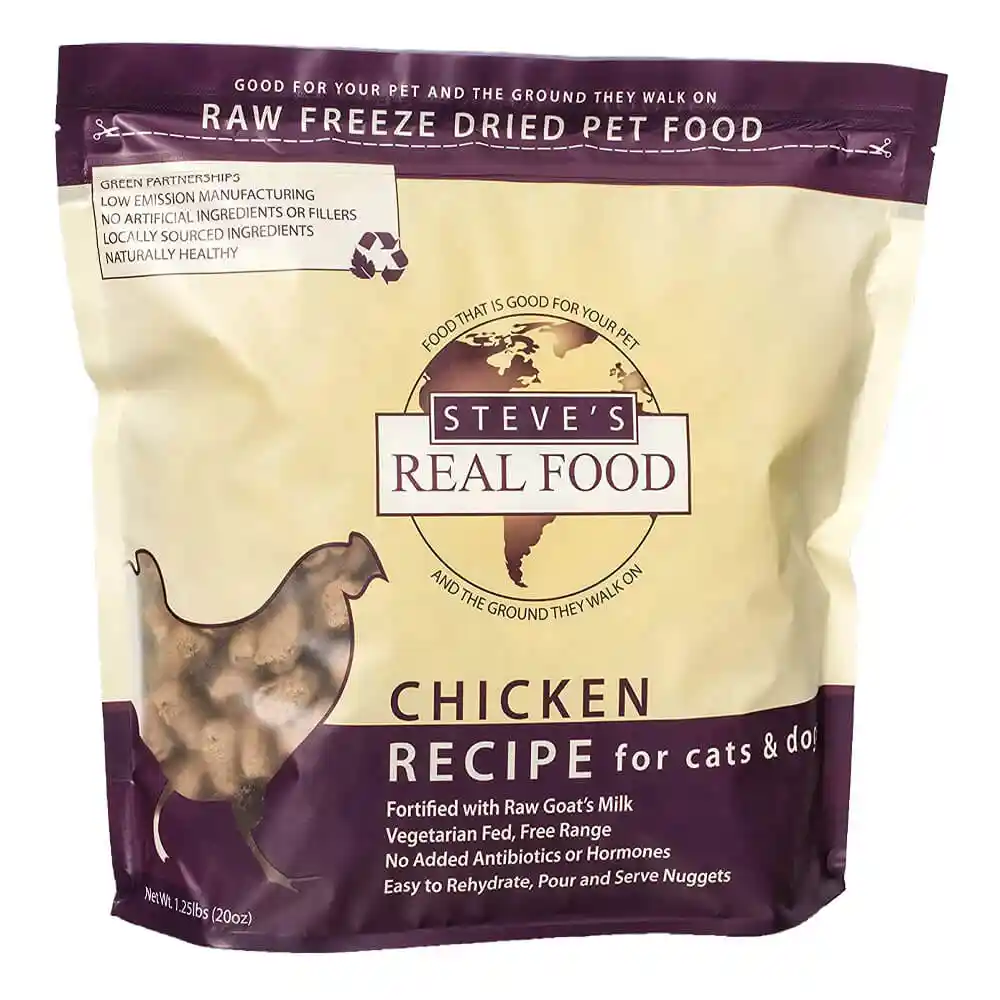Steve's Real Food FD Chicken 1.25 Lbs