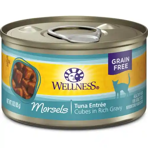 Wellness Can Cat Cubed Tuna 3 Oz