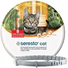 Seresto Flea & Tick Collar For Cats Standard Size