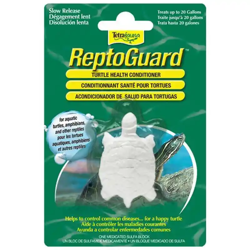 Tetra Happy Turtle Reptaguard Sulfa Blocks