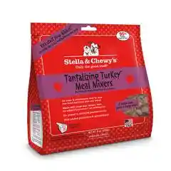 Meal Mixers Freeze Dried Raw Tantalizing Turkey Grain Free Dog Food Topper 8-oz