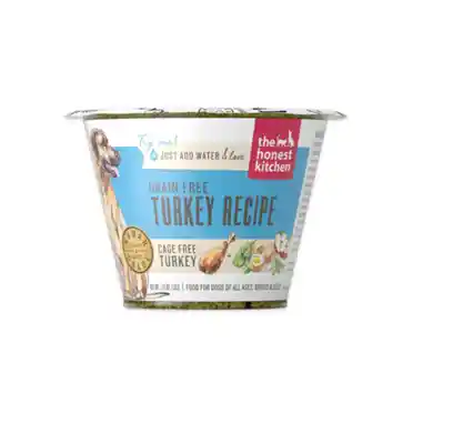 Grain-free Turkey Recipe Dehydrated Dog Food Cup 1.75-oz