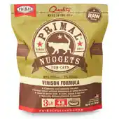 Raw Frozen Feline Venison Formula Nuggets Cat Food 3-lb