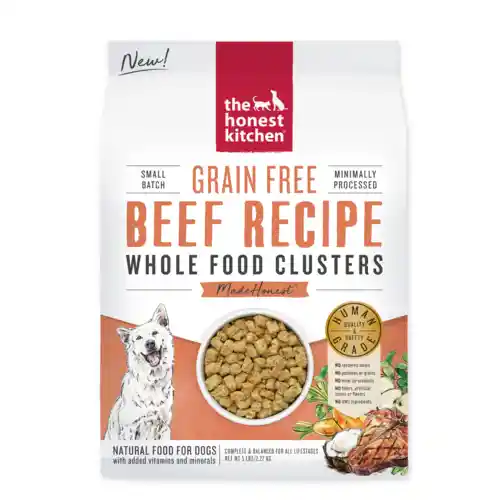 Clusters Grain Free Beef Dry Dog Food 20-lb