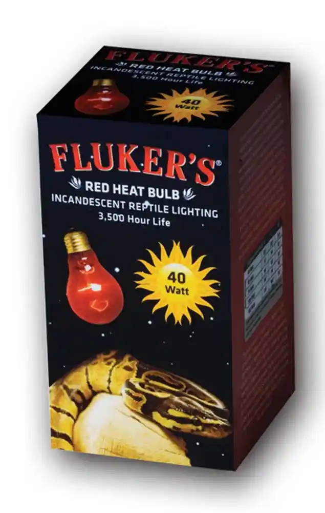 Red Heat Bulb 100 Watt