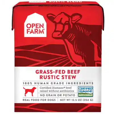 Grass-fed Beef Recipe Rustic Stew Dog Food 12.5-oz