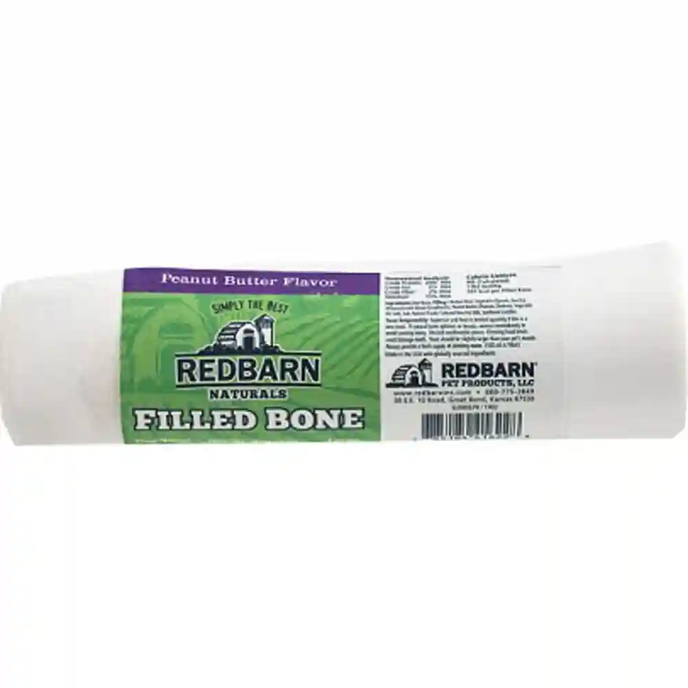 Redbarn Filled Bone Natural Peanut Butter Large