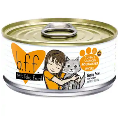 Bff Tuna & Salmon Soulmates In Gelee Canned Cat Food 5.5-oz
