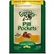 Pill Pockets Canine Chicken Flavor Dog Treats For Capsules 15.8-oz