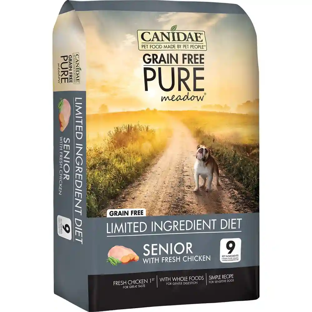 Canidae Pure Meadow Sr Dog 24lb;